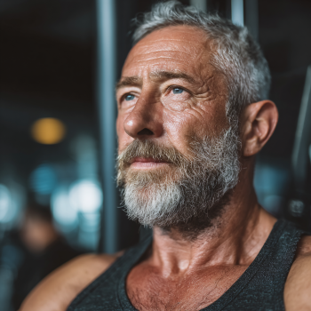 Възрастни хора правят упражнения